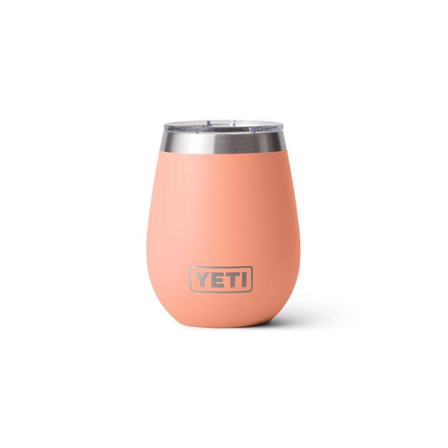 YETI Rambler 10 oz Power Pink BPA Free Wine Tumbler with MagSlider