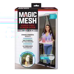 Magic Mesh Hands Free Garage Screen Door 1 pc