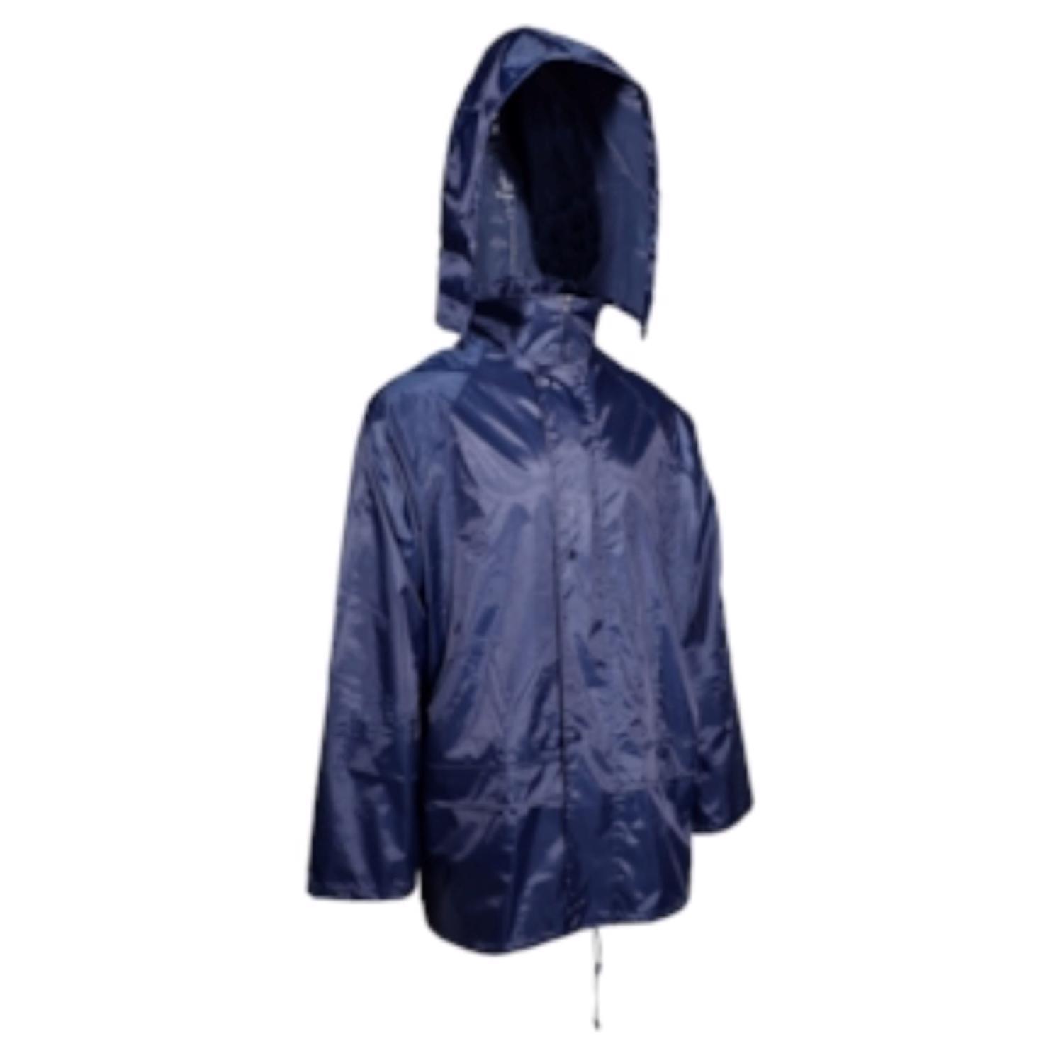 Boss Blue PVC/Polyester Rain Jacket L