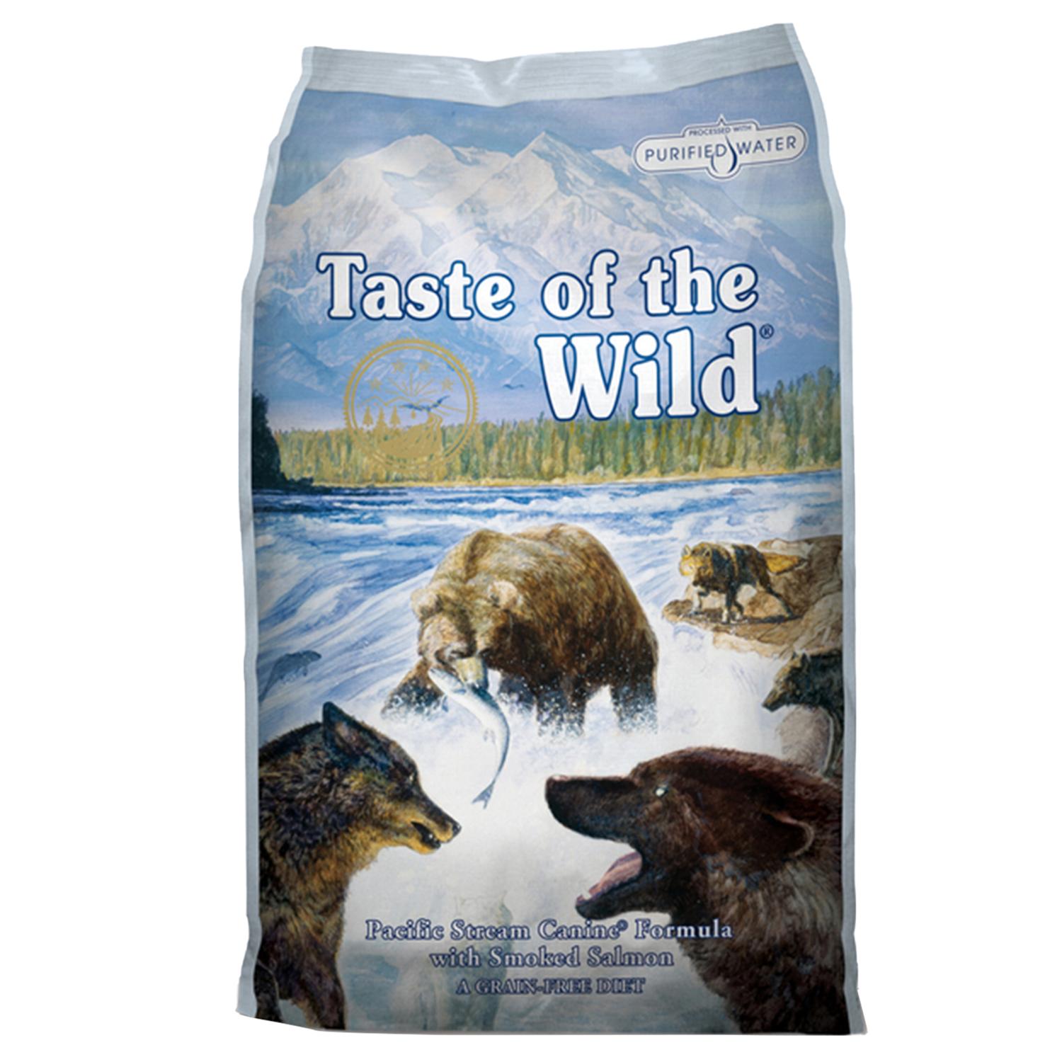 Taste of the Wild Pacific Stream Adult Smoked Salmon Dry Dog Food