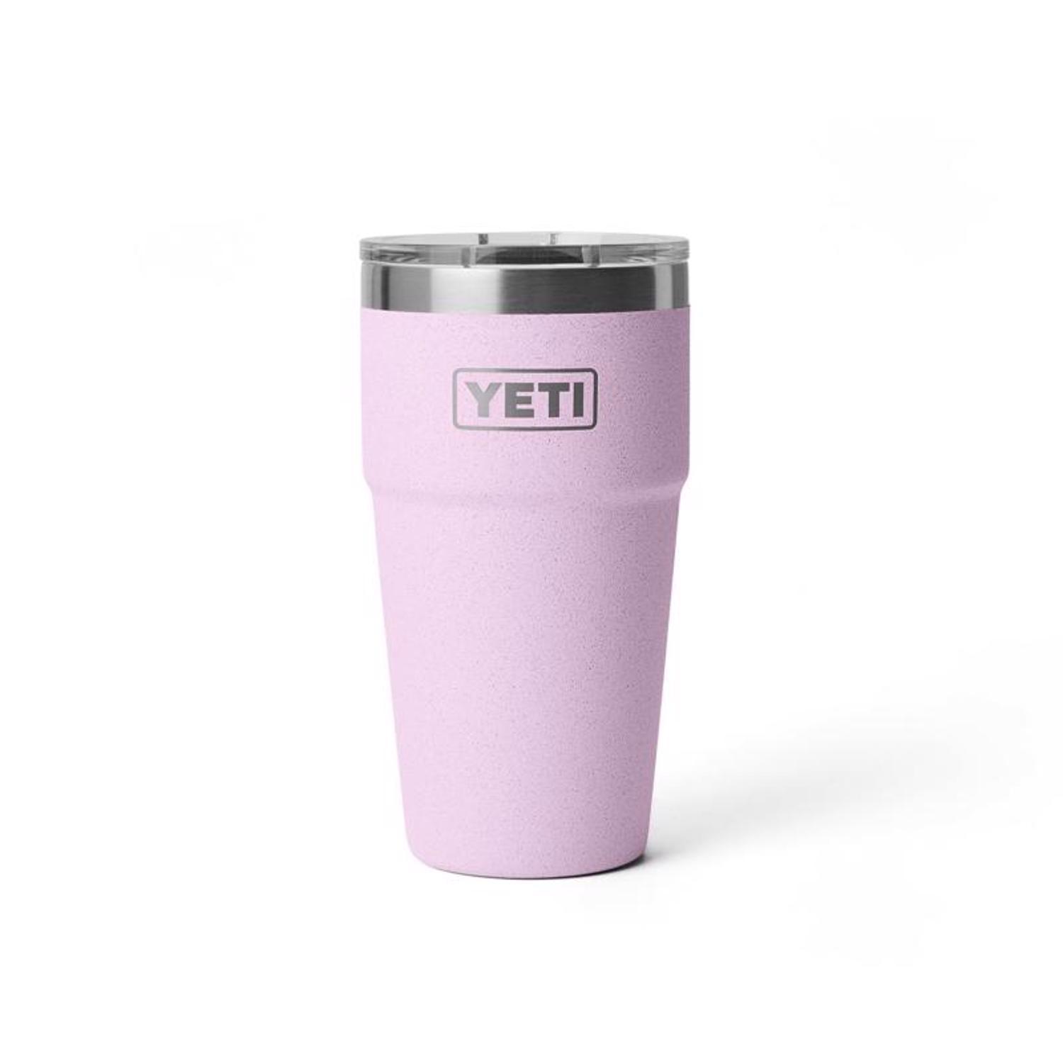バーベキュー・調理用品 YETI Rambler 20oz PINK LE YETI Rambler 20-fl oz Stainless Steel Tumbler with MagSlider