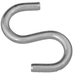 National Hardware Medium Zinc-Plated Steel 3 in. L S-Hook 120 lb 1 pk