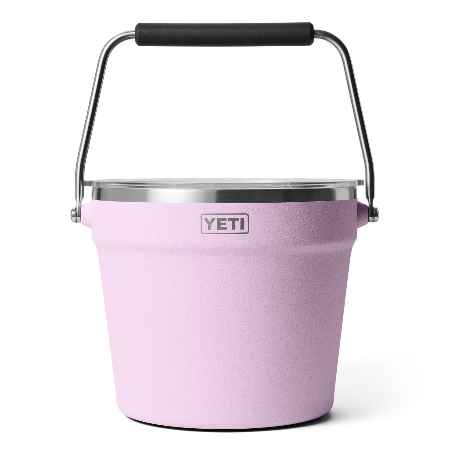 YETI Rambler Cherry Blossom Stainless Steel Beverage Bucket