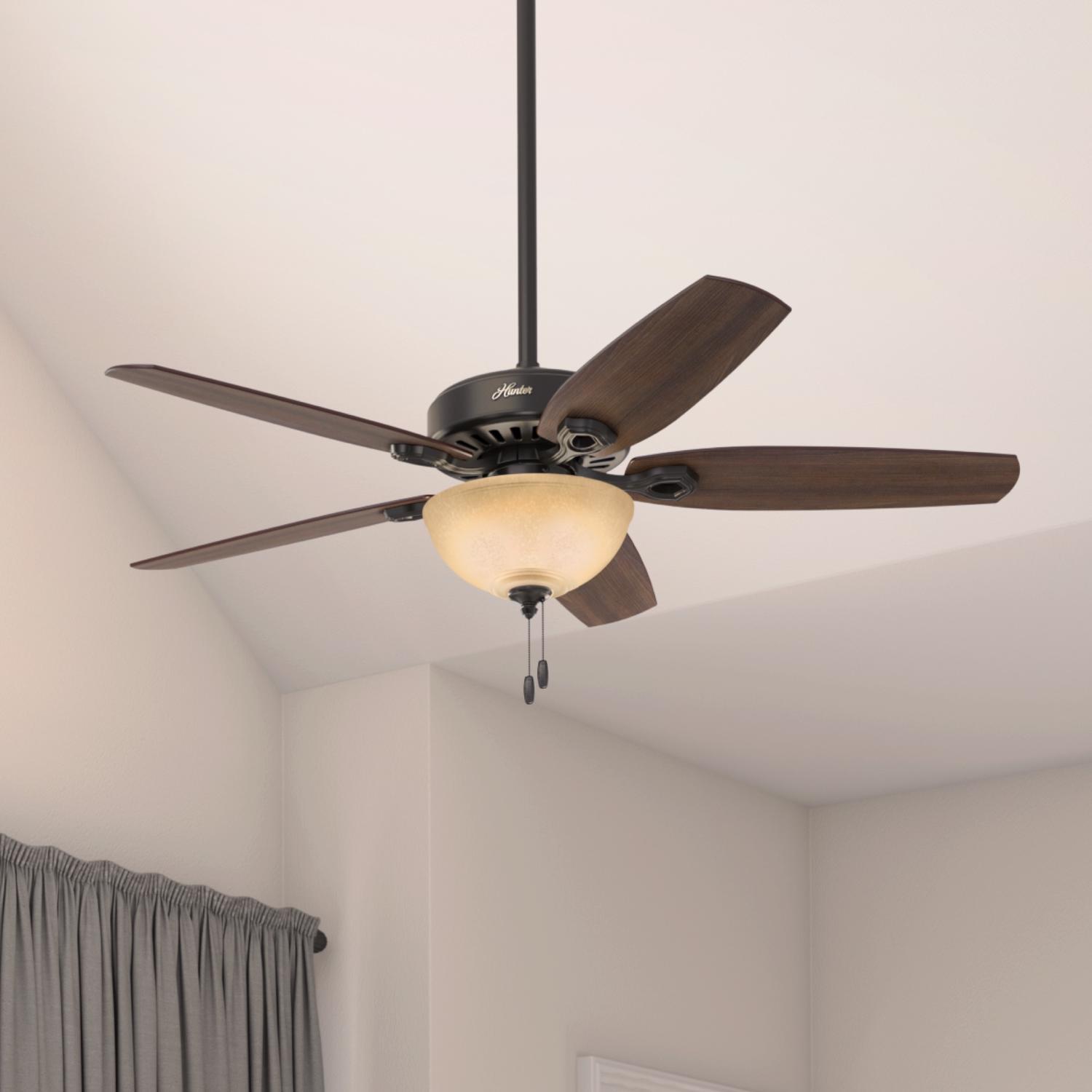 Hunter Builder Deluxe 52 in. LED Indoor Ceiling Fan