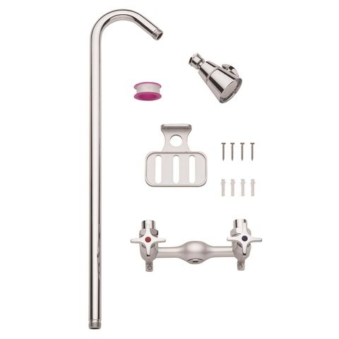 Homewerks 2-Handle Chrome Wall Mount Tub Faucet Mfr# 3070-252-CH