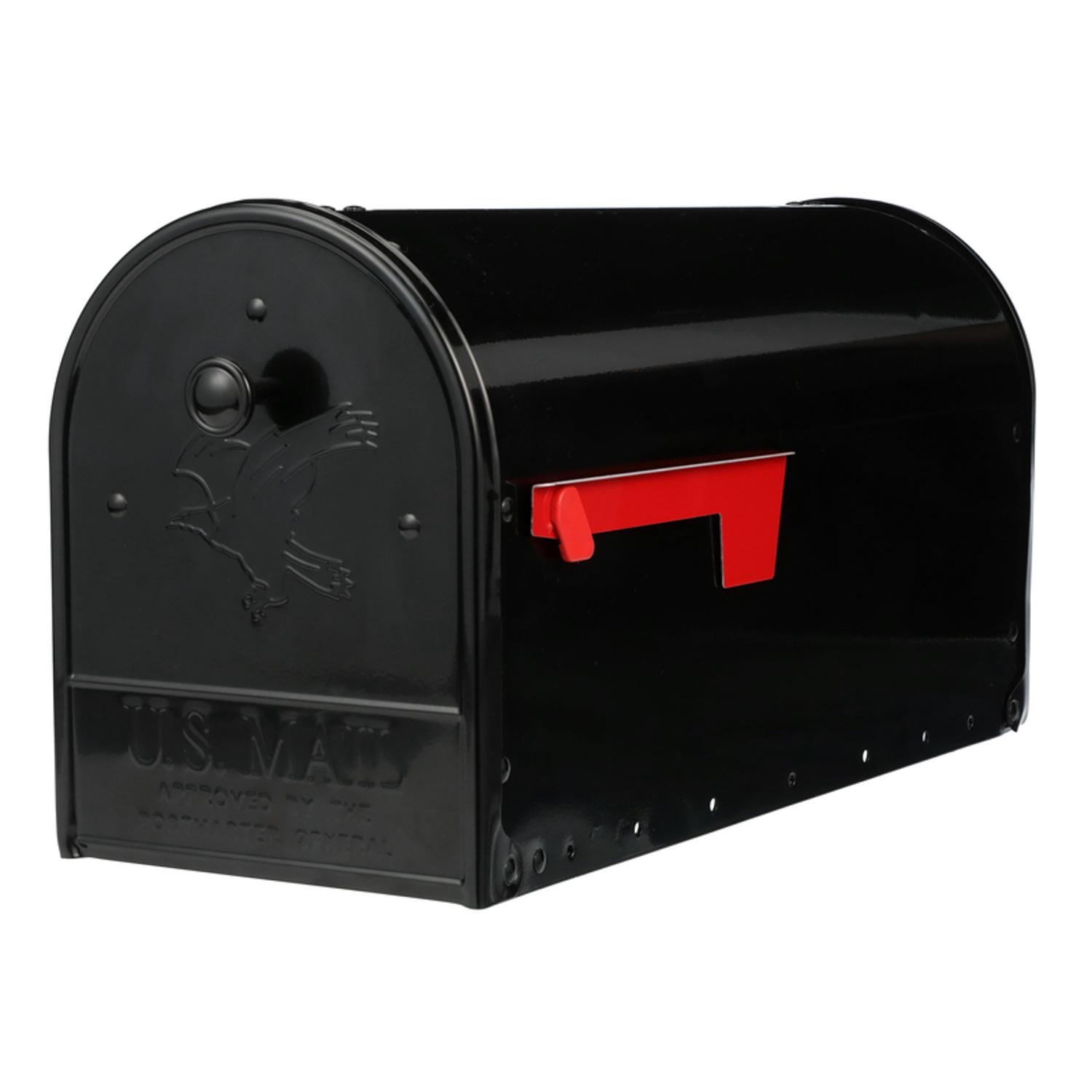その他 Mail Box Architectural Mailboxes Outback Classic Galvanized Steel Post