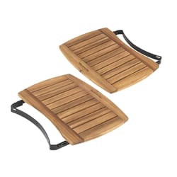Big Green Egg Large EGG Mate Acacia Wood 21 in. W X 15 in. L