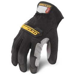 Ironclad Workforce Men's Indoor/Outdoor Palm Work Gloves Gray M 1 pair