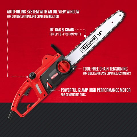 CRAFTSMAN CMECS600 16 in. Electric Chainsaw Mfr# CMECS600 - Ace