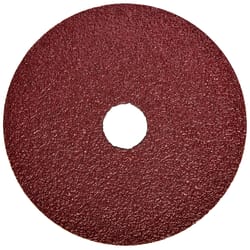 Norton 5 in. D X 7/8 in. Aluminum Oxide Fiber Disc 36 Grit 25 pc
