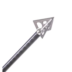 Muzzy One Series Gray Steel Broadheads 5.5 in.