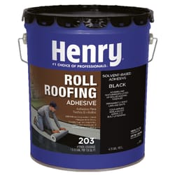Henry Smooth Black Asphalt Cold-Ap Roof And Lap Adhesive 4-3/4 gal