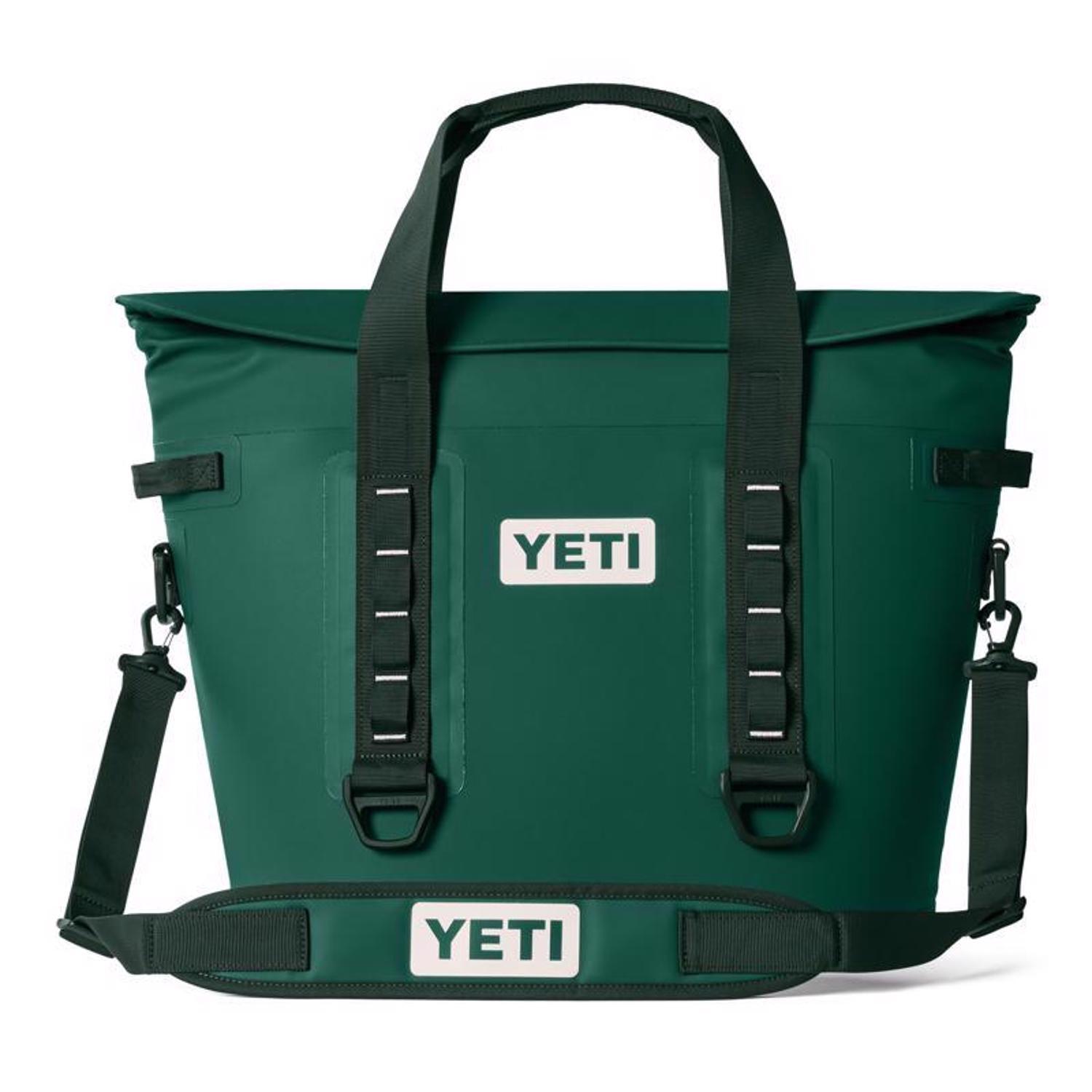 YETI Hopper M30 Black Forest Green 30 qt Soft Sided Cooler Mfr