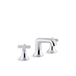 Kohler Sivaro Chrome Modern Widespread Bathroom Sink Faucet 8 in.