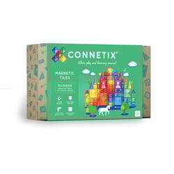 CONNETIX Rainbow Magnetic Tiles 102 pc