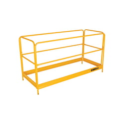 Metal Tech Steel Yellow Scaffolding Guard Rail 1 pk
