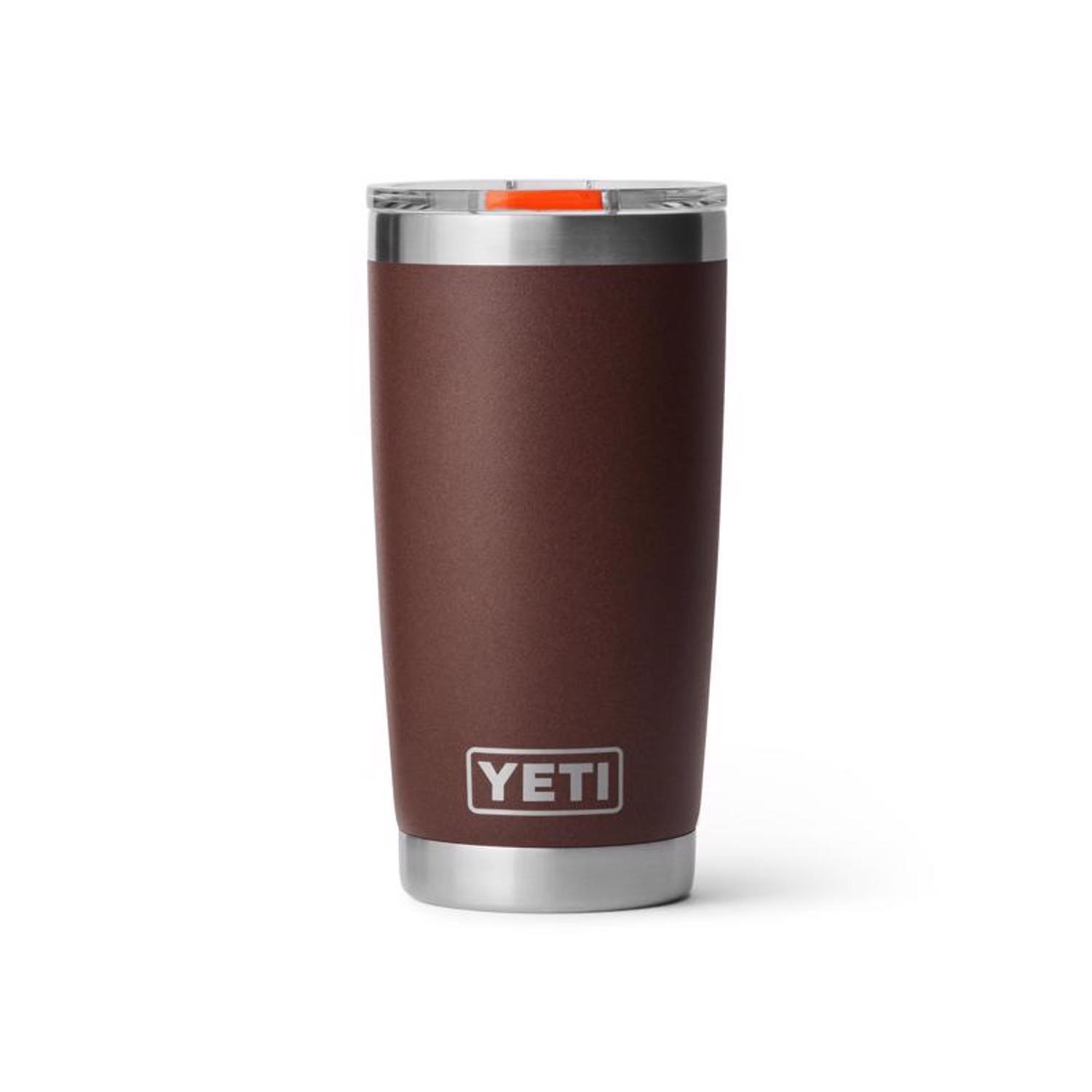 YETI Rambler 20 oz Black BPA Free Tumbler with MagSlider Lid Mfr