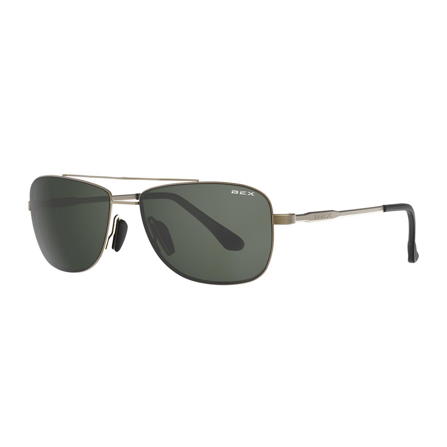 BEX Sunglasses Sunglasses Unisex Bronze Frame Forest Lens