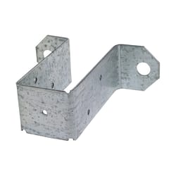 Simpson Strong-Tie ZMax 4.32 in. H X 1.5 in. W 14 Ga. Steel Deck Post Tie