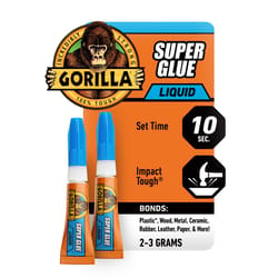 Gorilla High Strength Glue Clear Super Glue 0.22 oz