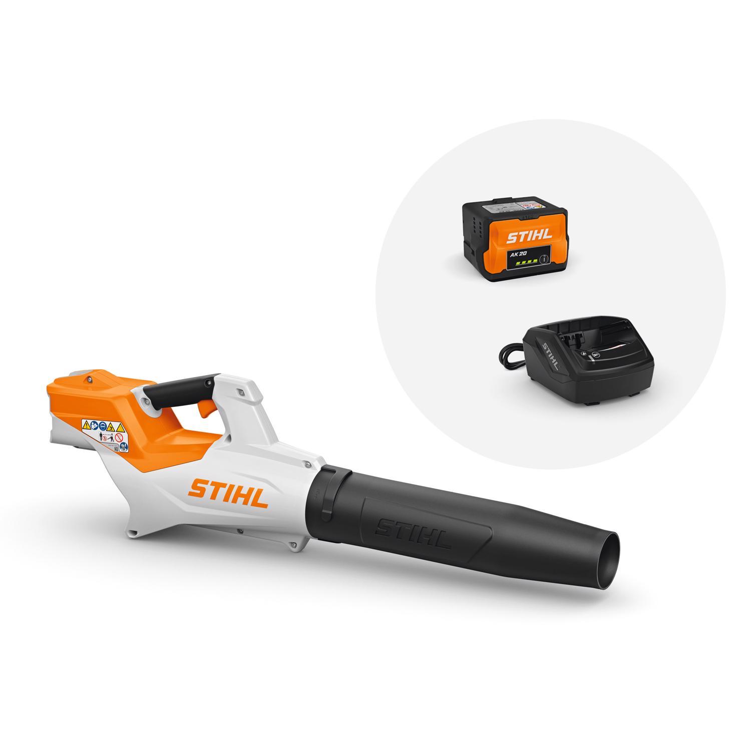 STIHL BGA 50 123 mph 455 CFM Battery Handheld Blower Kit (Battery Charger)