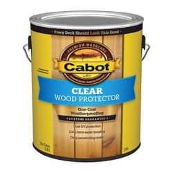 Cabot Clear Wood Protector Transparent Clear Water-Based Latex Wood Protector 1 gal