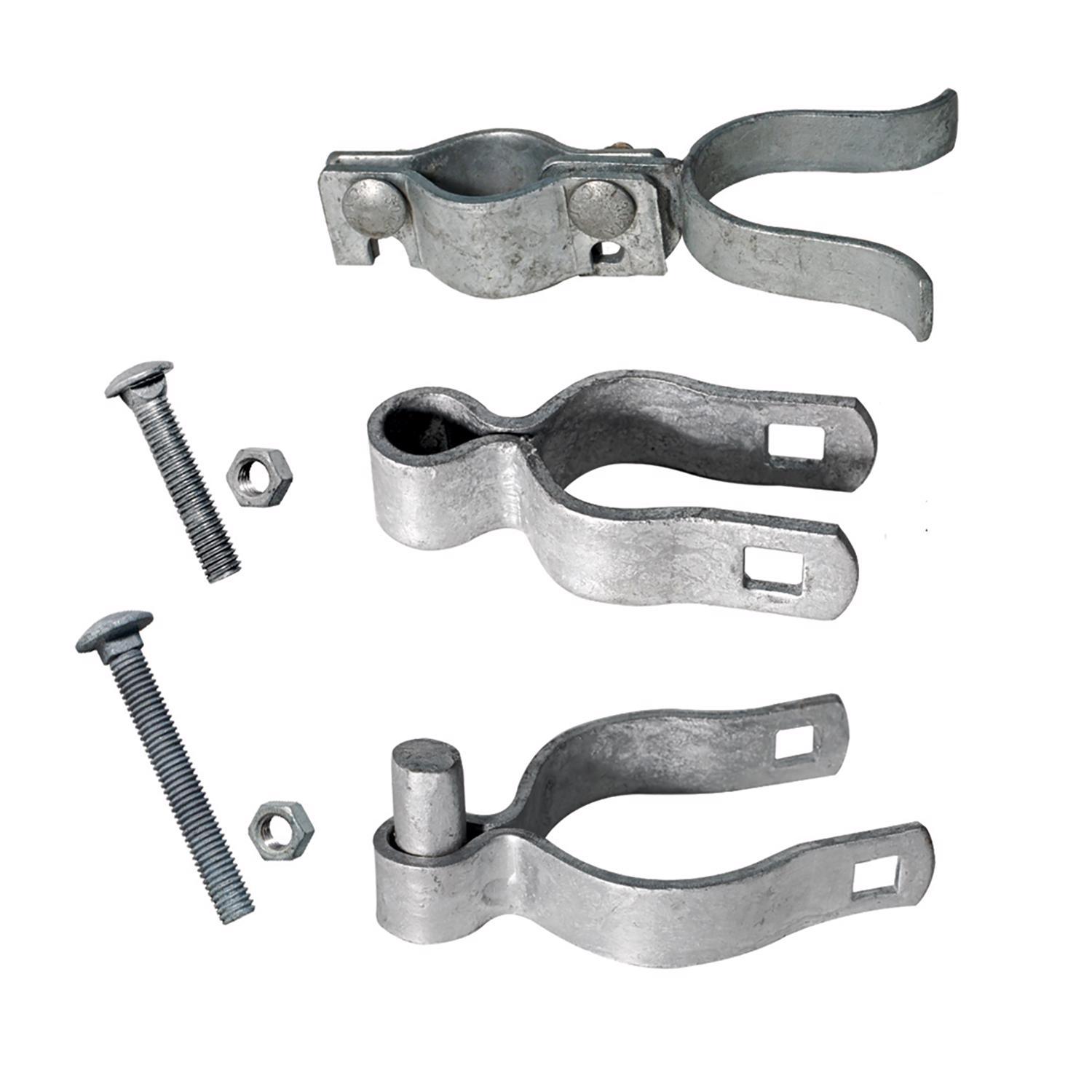 Yardgard 7020357 2.4 in. Galvanized Steel Drive Gate Hardware Set