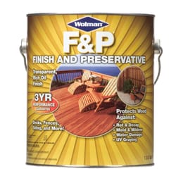 Wolman F&P Satin Cedar Semi-Transparent Oil-Based Wood Finish 1 gal