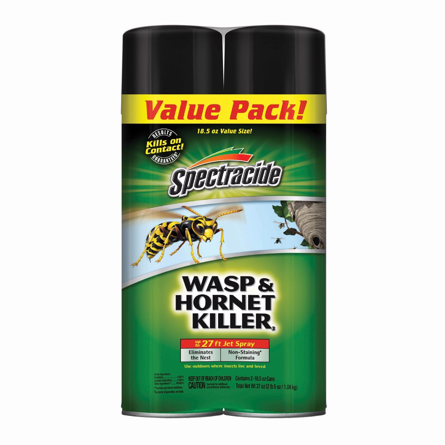 Spectracide Wasp And Hornet Aerosol Spray Killer (2-Pack) - Thumbnail 5