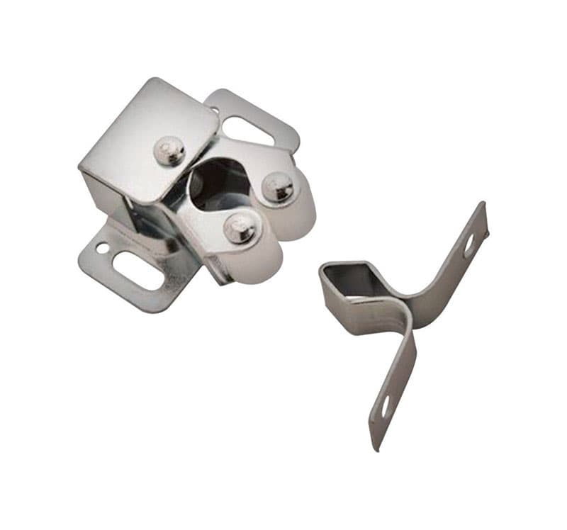 Photos - Furniture Hardware Amerock 1/2 in. H X 1-1/8 in. W X 1-5/16 in. D Zinc Steel Roller Catch 143