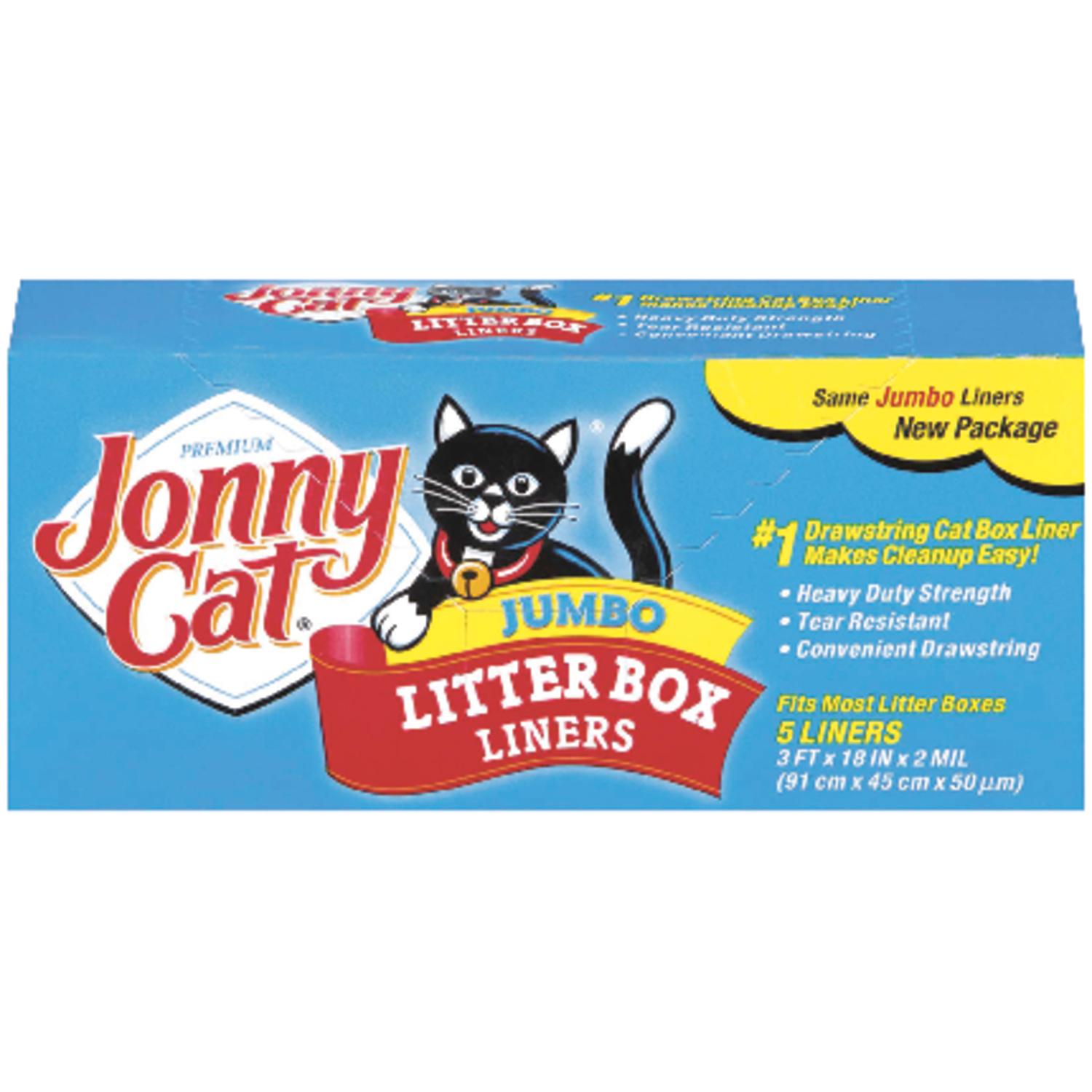 Jonny Cat Litter Box Liners 5 Count