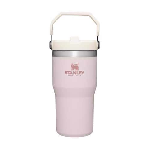 Stanley IceFlow 20 oz Rose Quartz BPA Free Double-wall Vacuum Insulated  Straw Tumbler Mfr# 10-09994-128 - Ace Hardware