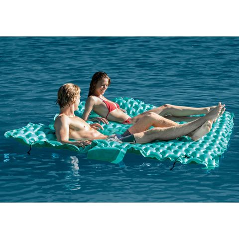 Intex Blue Vinyl Inflatable Floating Pool Mat Mfr# 56841EP - Ace
