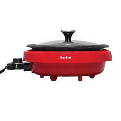 The Rock 3 qt Red Aluminum Hot Pot