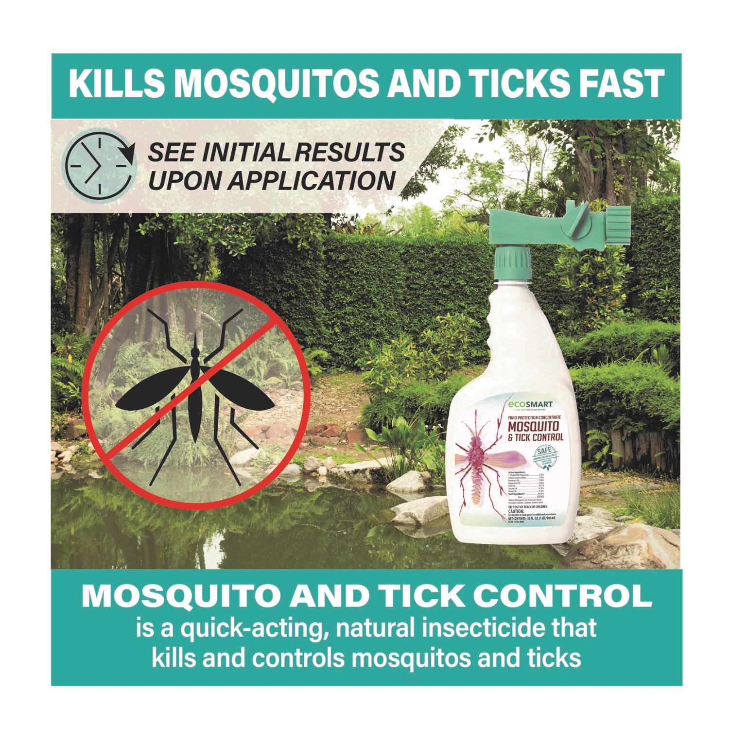 EcoSmart Natural Mosquito/Tick Control Concentrate Hose End Spray Case Of 6 - Thumbnail 3