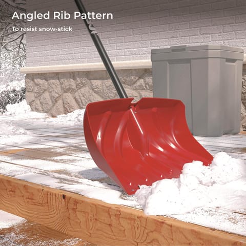 Suncast 20 in. W X 51 in. L Poly Snow Shovel Mfr# SCA27006PK - Ace