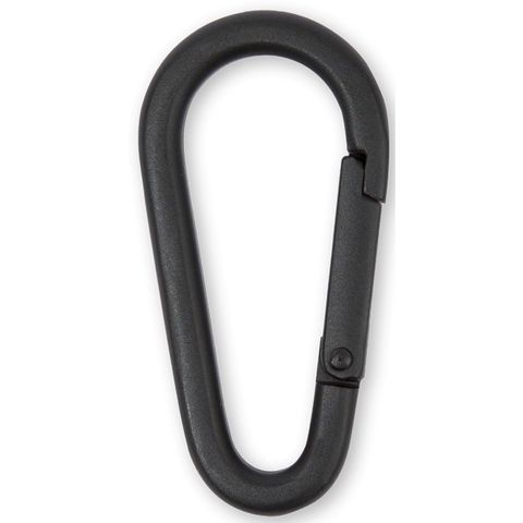 HILLMAN Sanitas Brass Assorted Black/Gold Clip/Hook Carabiner Mfr