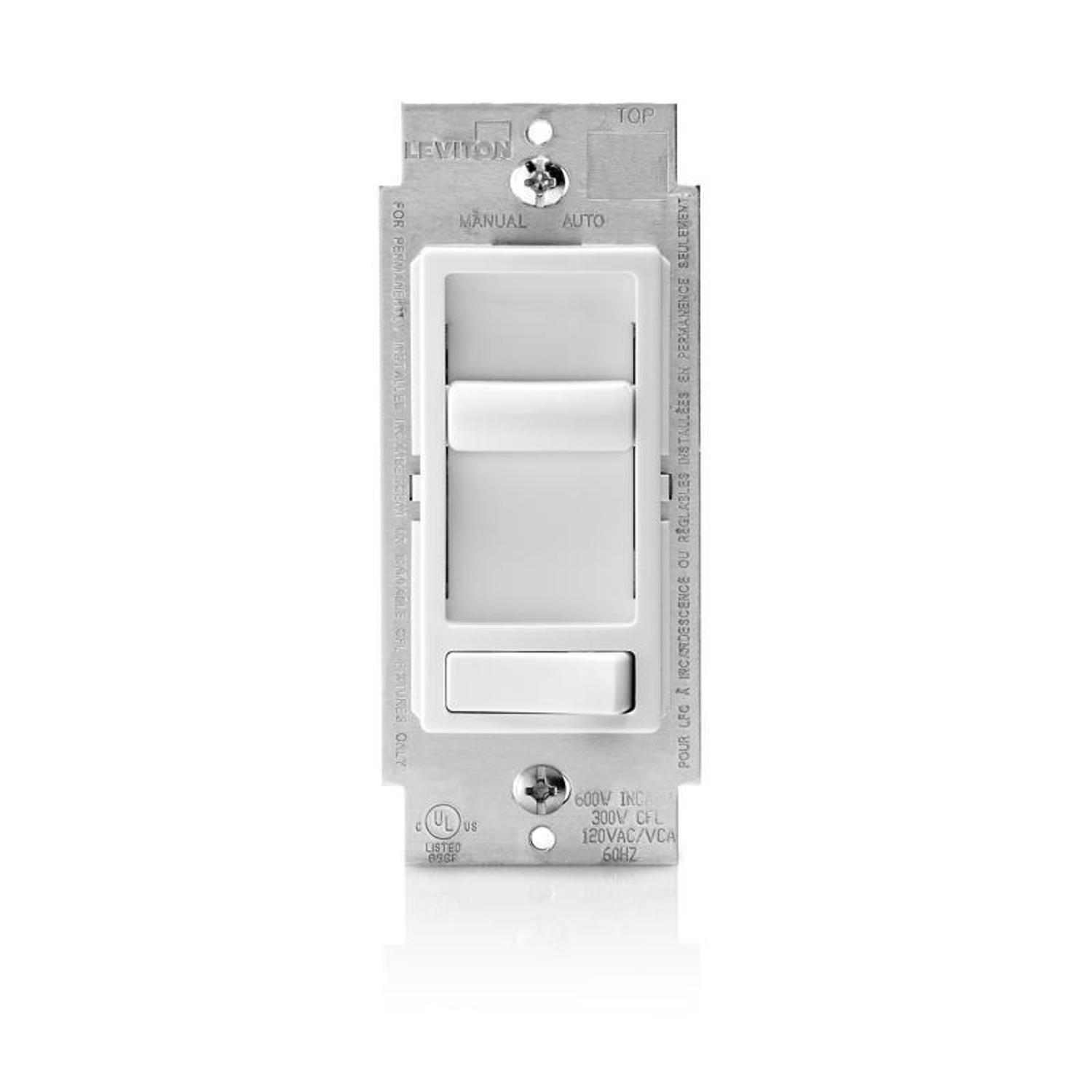Leviton White True Touch Dimmer Switch Multi-Remote Decora TT00R-10W