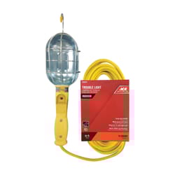Ace 75 W 25 ft. 16/3 SJT Incandescent Trouble Light