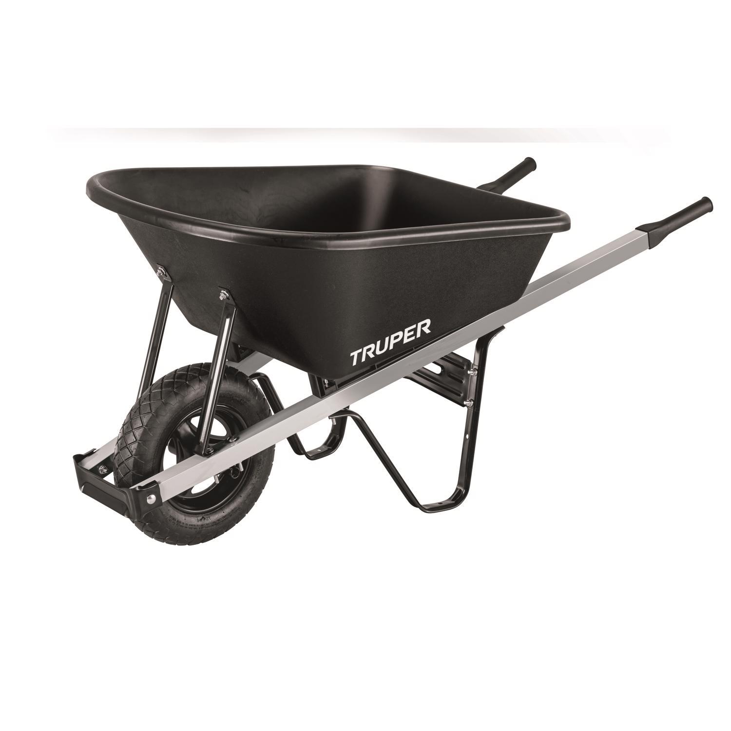 Truper Poly Wheelbarrow - Thumbnail 3