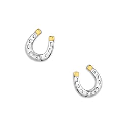 Montana Silversmiths Women's AQHA Lucky Harmony Earrings