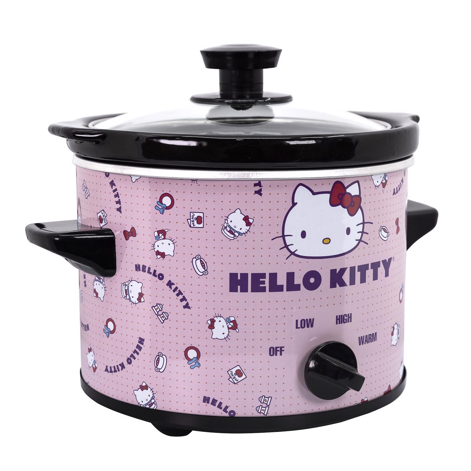 Uncanny Brands Hello Kitty 2 qt Aluminum Slow Cooker