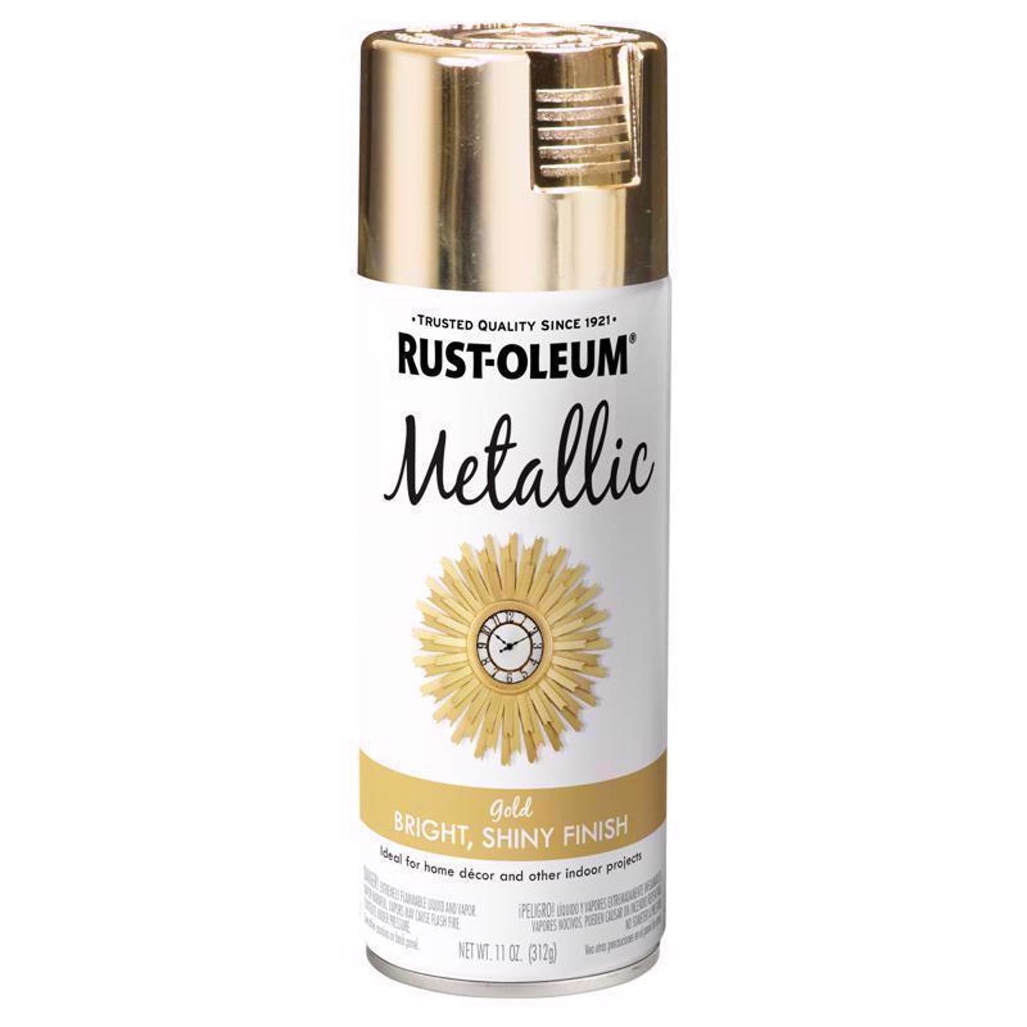 Rust-Oleum Specialty Gold Metallic Spray Paint - Thumbnail 3