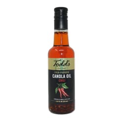 Todd's Chili Flavored Canola Oil 8.45 oz