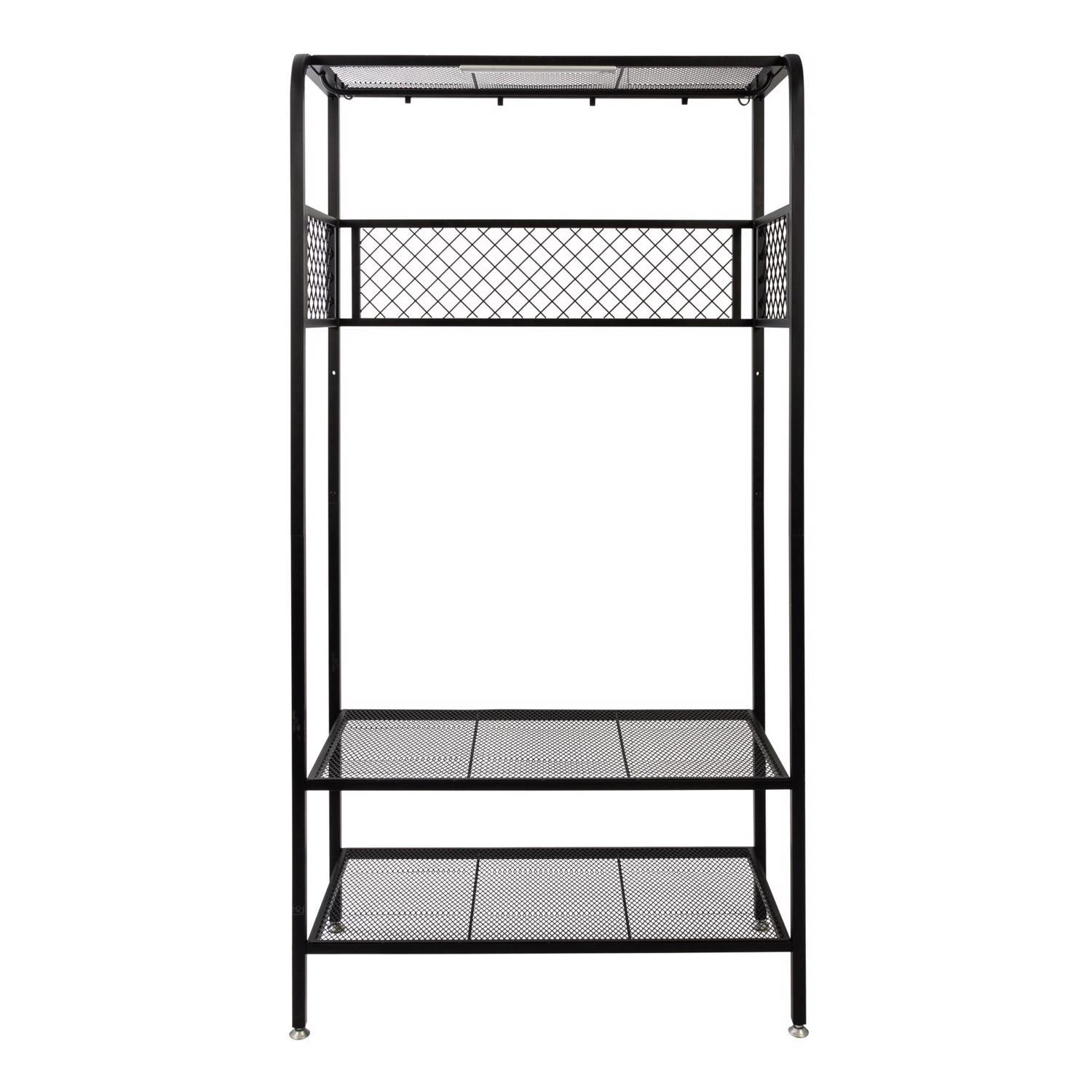 nuff什器 Honey-Can-Do 72 in. H X 38 in. W X 18 in. D Steel Storage Rack Mfr