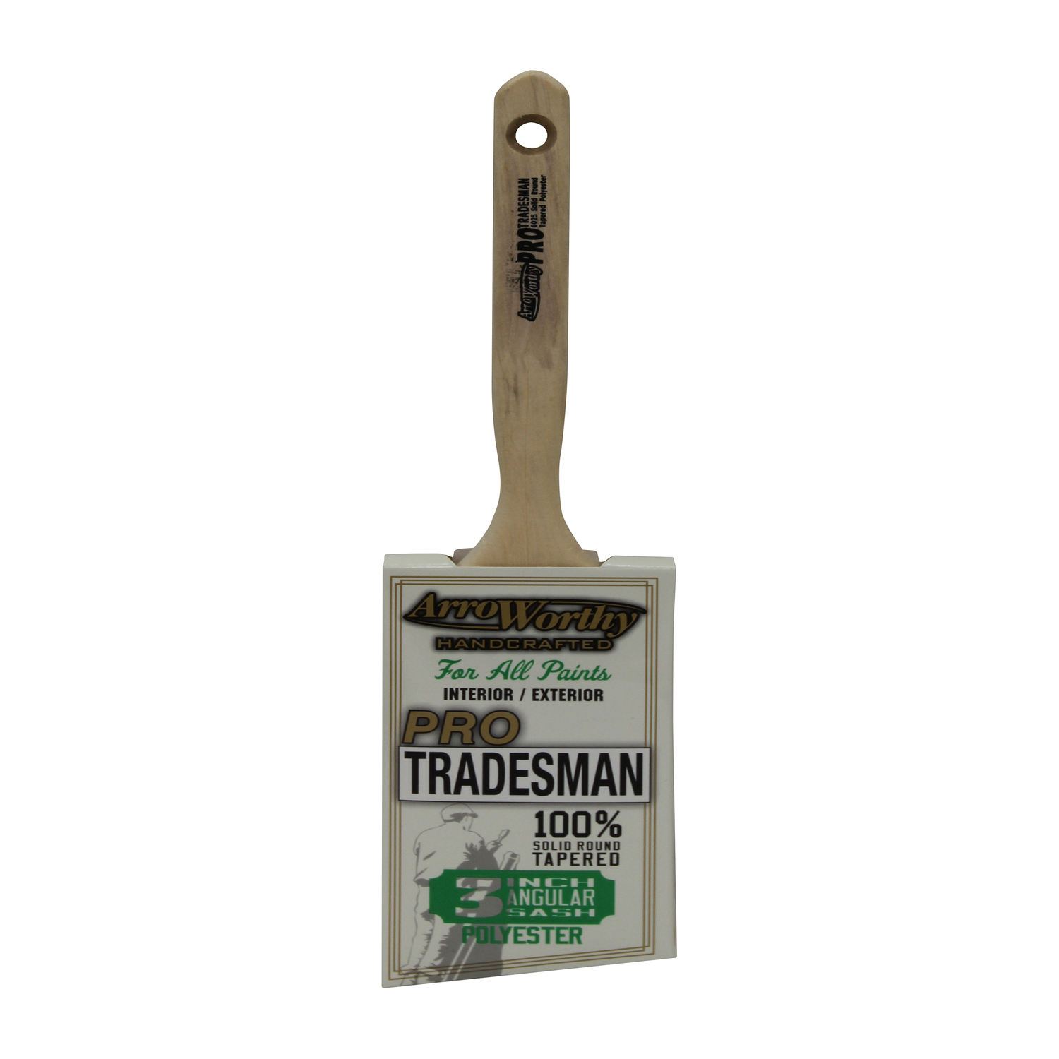 ArroWorthy Tradesman 3 in. Angle Paint Brush