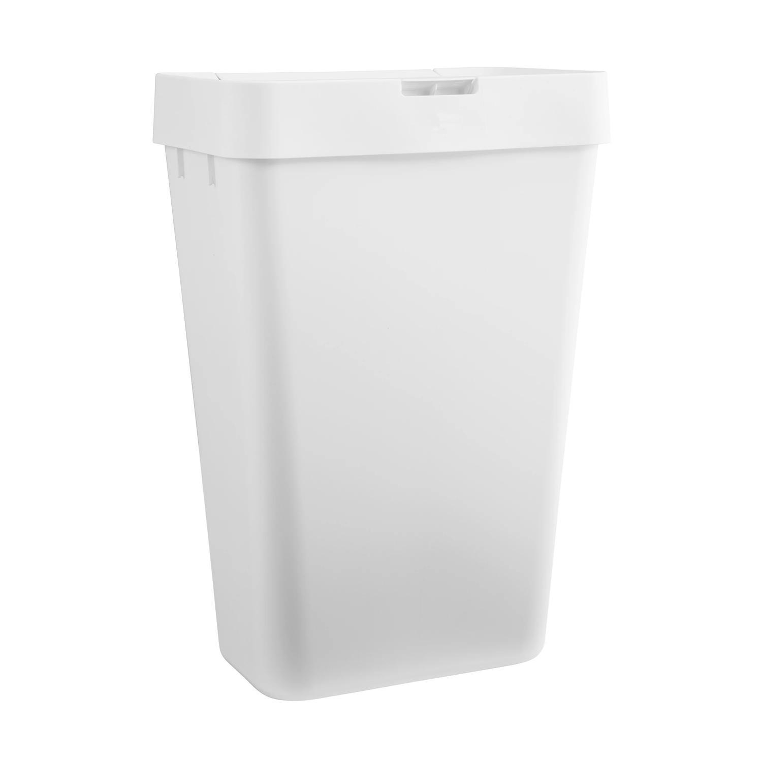 Rubbermaid 12.2 gal White Resin Trash Can Mfr# 2211309 - Ace Hardware