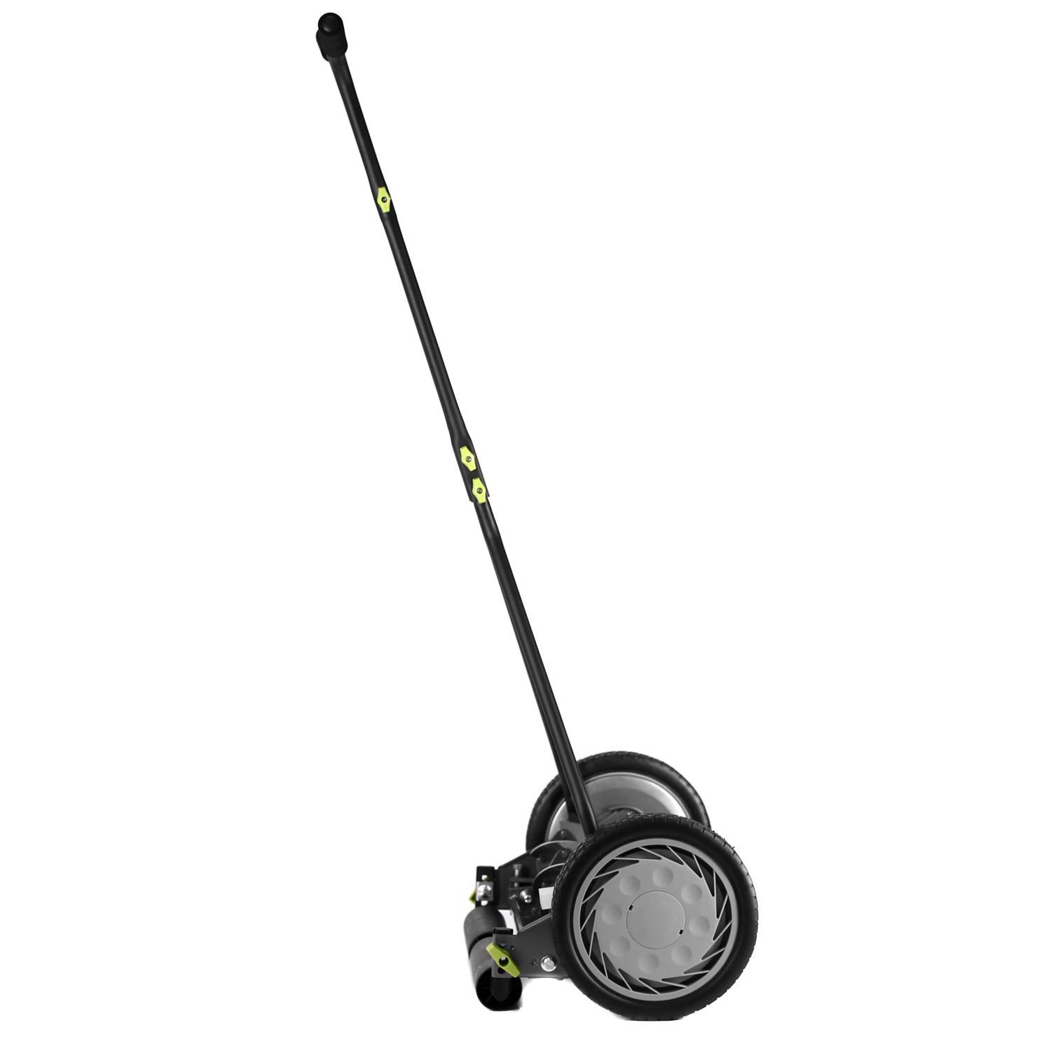 16-Inch 7-Blade Push Reel Lawn Mower - Thumbnail 3