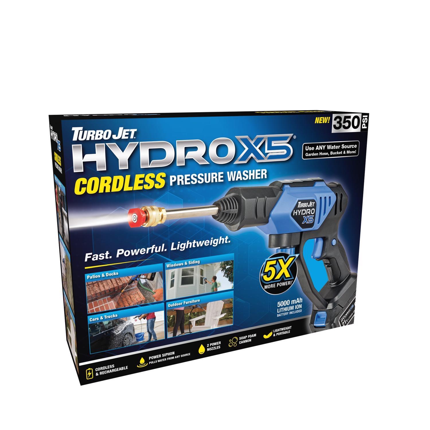 Turbo Jet 350 psi Battery 0.92 gpm Pressure Washer Mfr# TJHXR-MC4