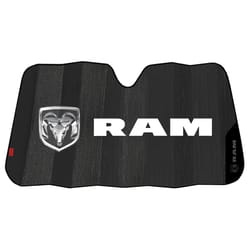 Plasticolor Ram 57 in. L X 5.75 in. W Black Foldable Sun Shade
